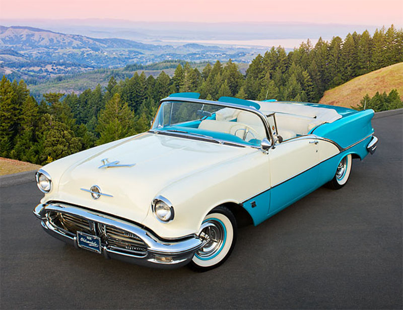 Photo of 1956 Oldsmobile convertible