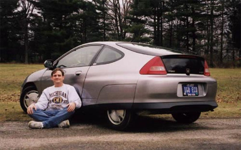 Photo of Me and my 2000 Honda Insight
