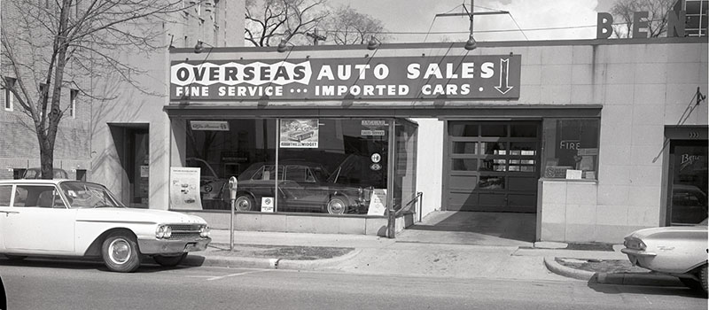 Photo of Overseas Auto Sales, 1964