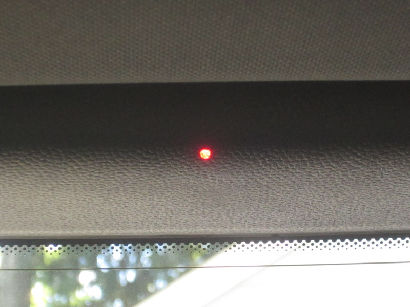 Testing the brake-light indicator LED photo